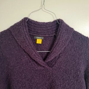 Wool blend sweater, Cabela's, size S, Maroon